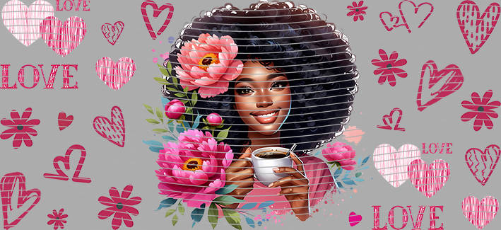 16oz Sunflower Girl-SU-114